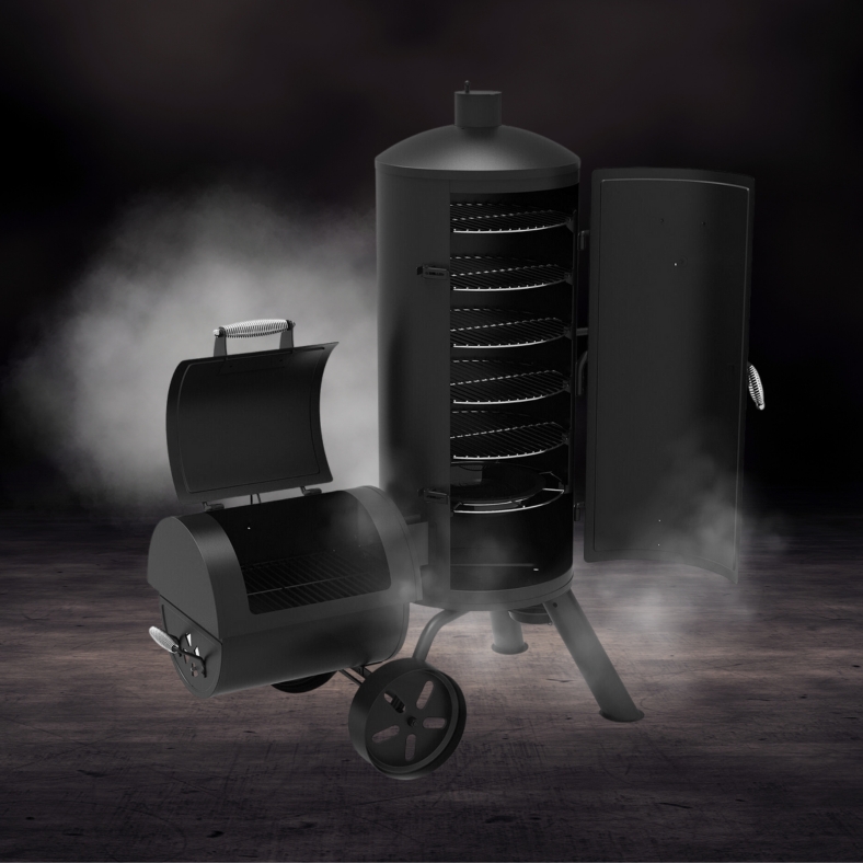 Dyna-Glo Signature Series DGSS1382VCS-D Heavy-Duty Vertical Offset Charcoal Smoker & Grill