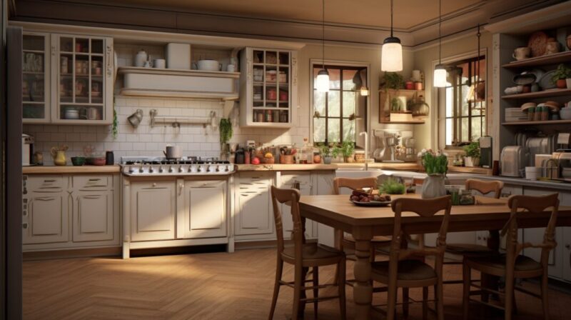 detailed concept kitchen