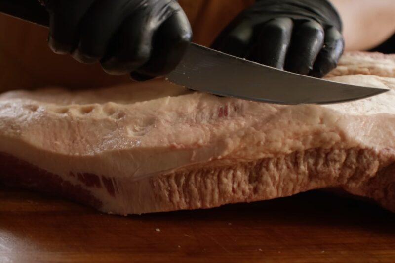 Cooking Brisket on a Pellet Grill cut