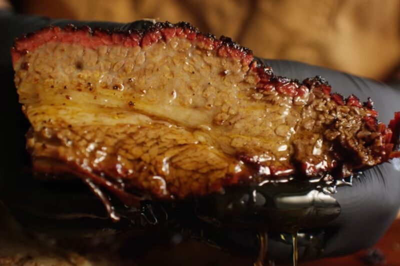 Cooking Brisket on a Pellet Grill smoke