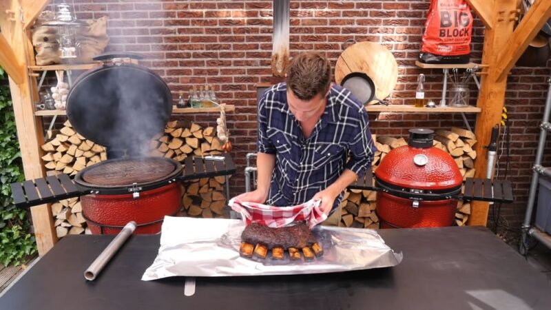 Preparing the Ribs for the Rub