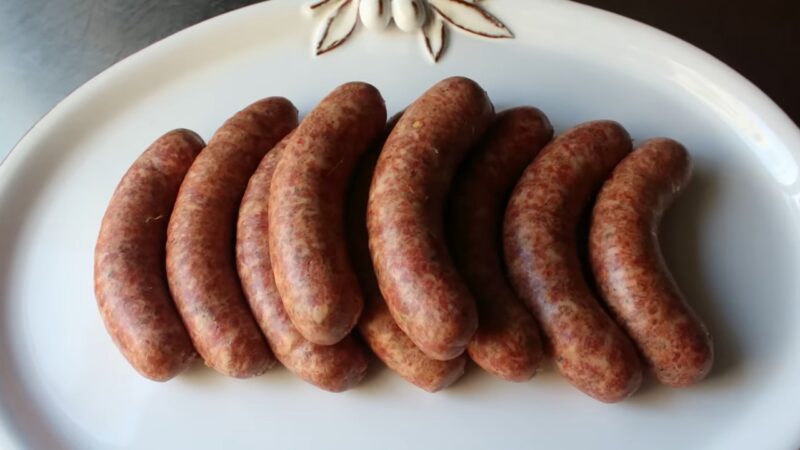 Recipe For Homemade Sausages