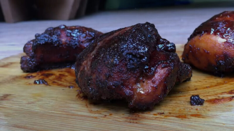 Smoked Bone-In Chicken Breasts