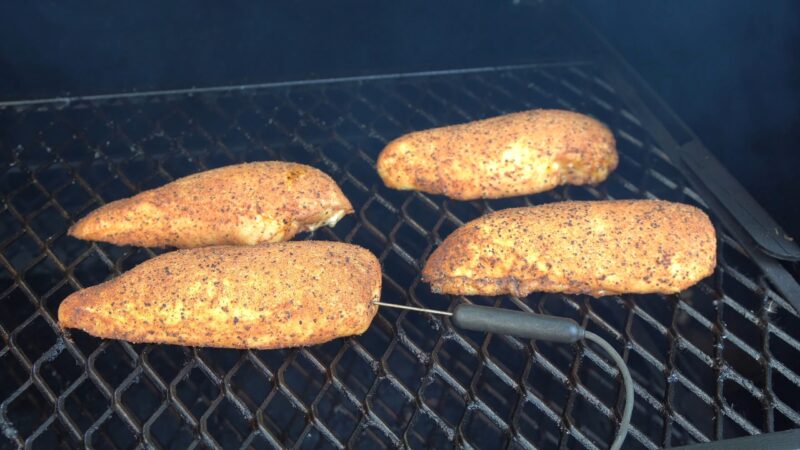 Smoking Chicken Breasts