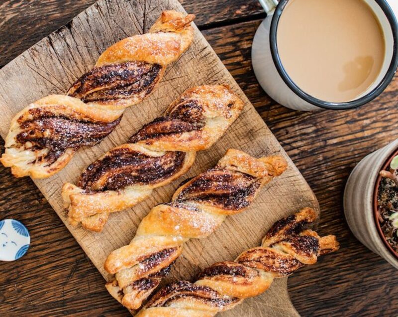 Vegan Chocolate Twist Pastry