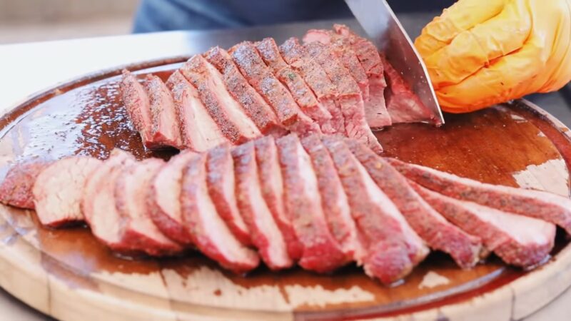 slicing Tri-Tip