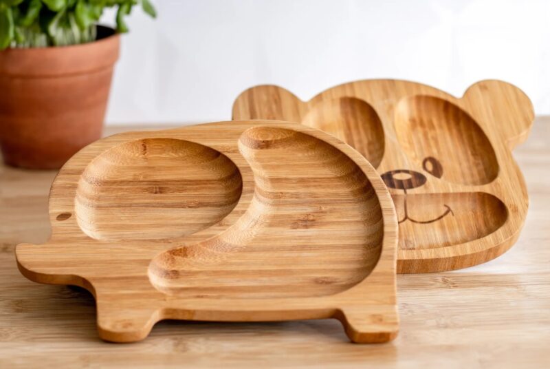 Bamboo Plates for Children