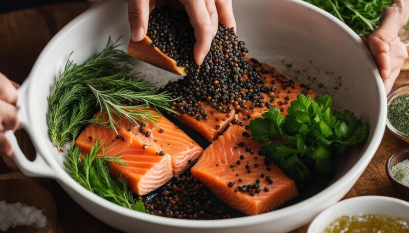 Smoked Salmon Brine Preparation