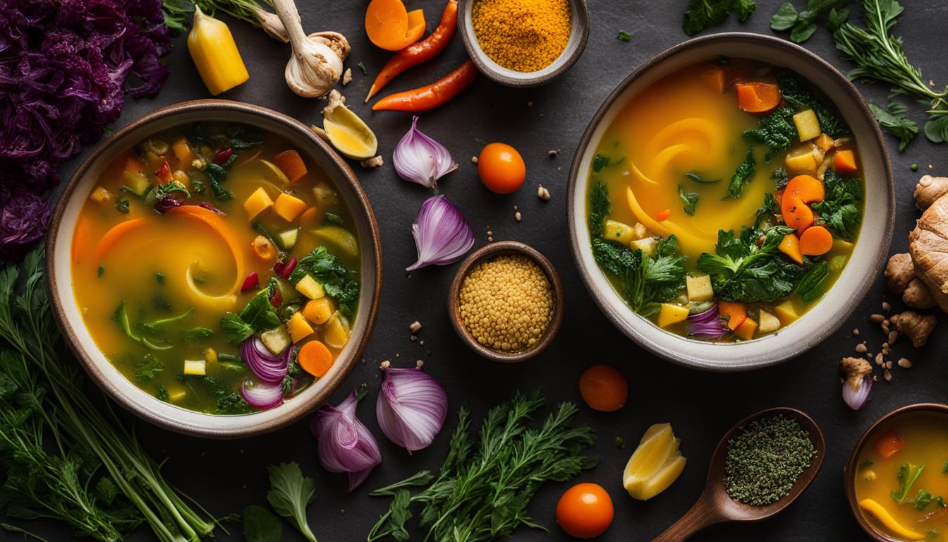 Vegan Healing Soup For Cold And Flu Season