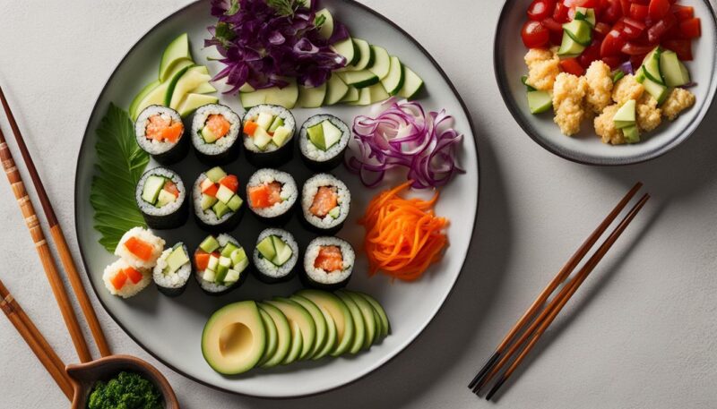 keto sushi rolls