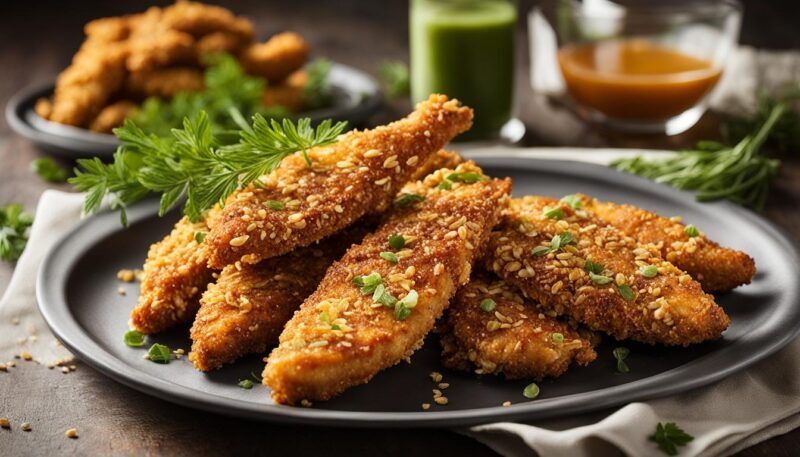 oat crusted chicken tenders