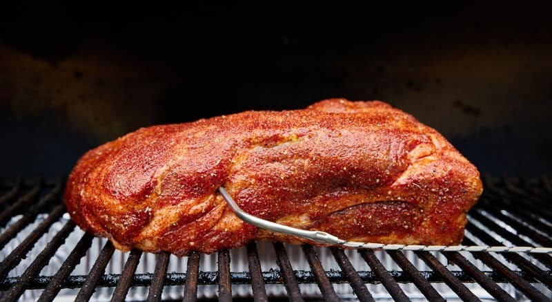 smoked pork butt meat