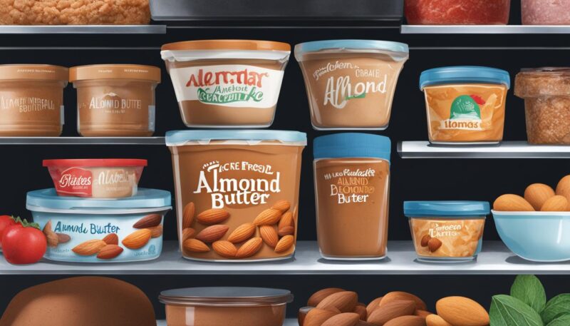 store almond butter